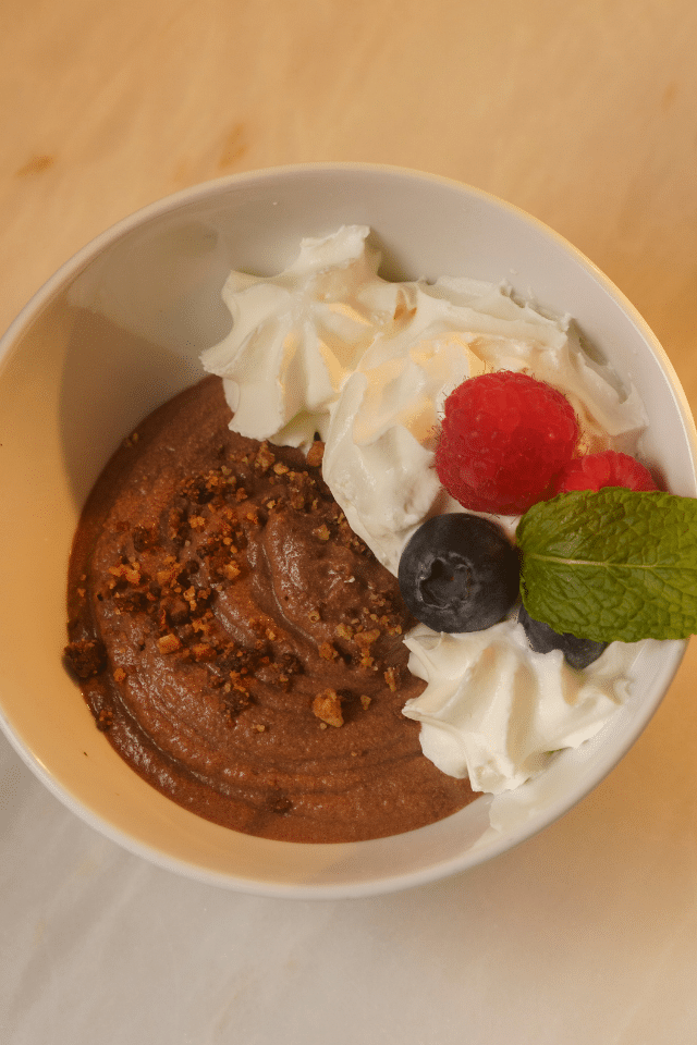 Nutella Mousse Mercearia Eborim Restaurant in Evora