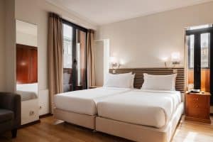 Quarto duplo Hotel da Bolsa