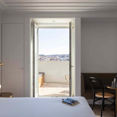 Chambre double Vue Lisbonne