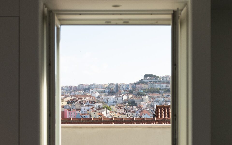 Double room with a View to Lisbon