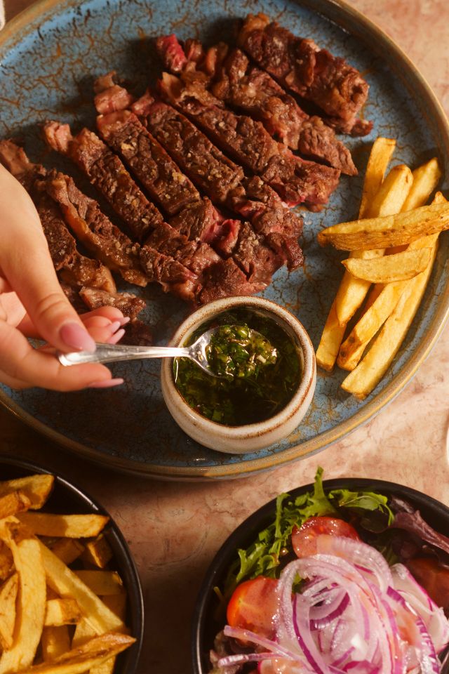 Entrecote Maturado Mensagem e Rooftop