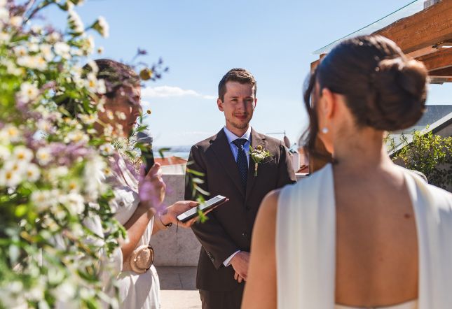 Wedding rooftop Lisboa Pessoa Hotel