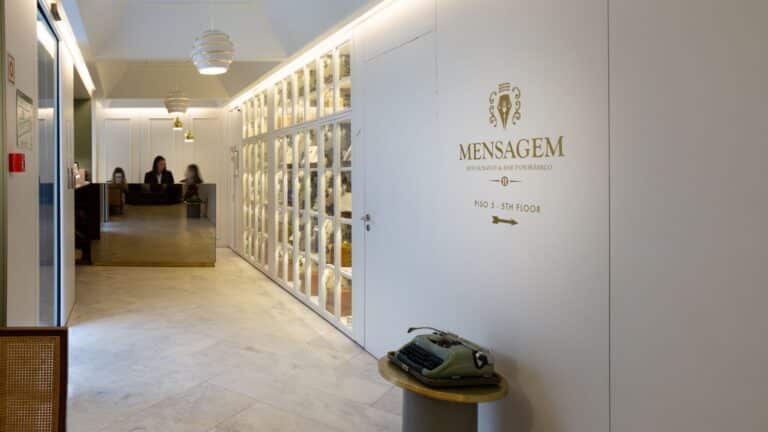 reception Lisboa Pessoa Hotel chiado