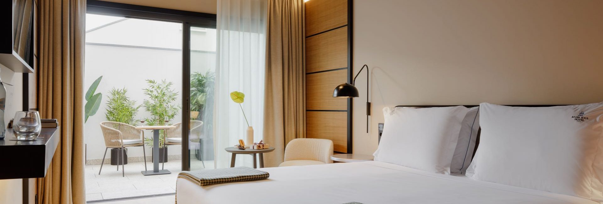 Double room with Interior View and Private Terrace