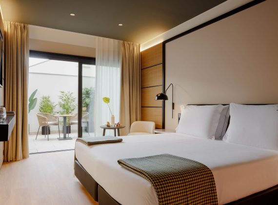 Double room with Interior View and Private Terrace