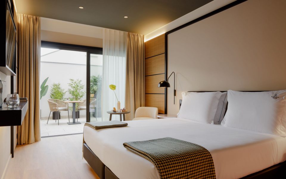 Double room with Interior View and Private Terrace