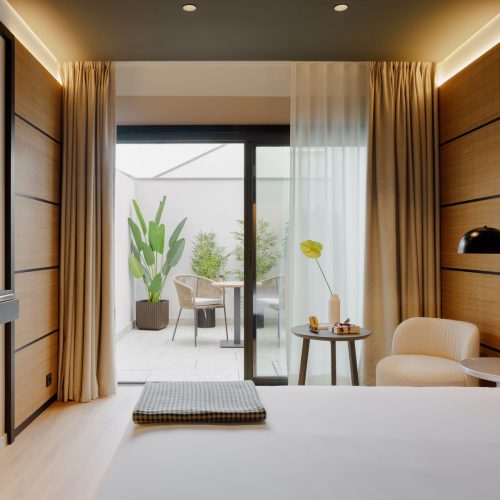 Double room with Interior View and Private Terrace