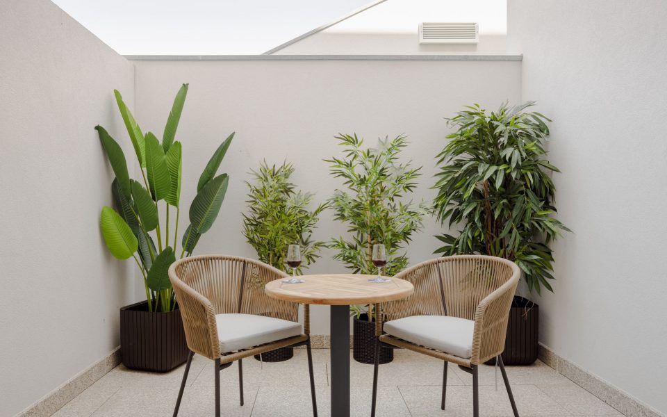 Double room with Interior View and Private Terrace