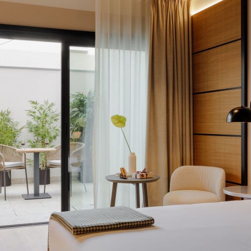 Double room with Interior View and Private Terrace