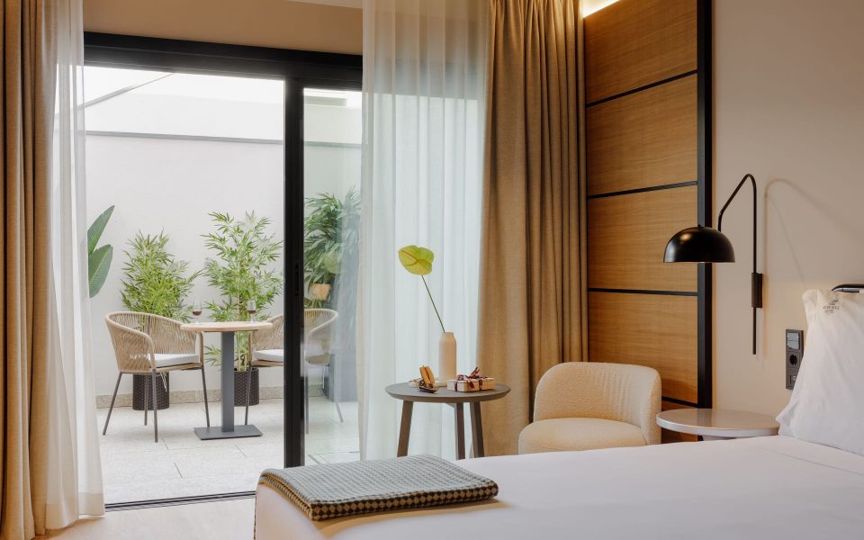 Double room with Interior View and Private Terrace
