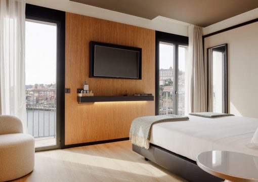 Quarto duplo Superior com Vista Rio