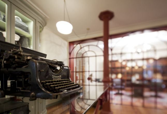typewriter Porto AS 1829 Hotel